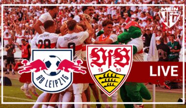 RB Leipzig gegen den VfB Stuttgart: Das Spiel im Liveticker