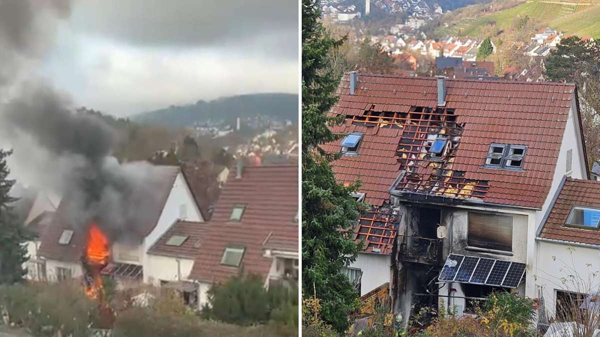 Brand in Stuttgart-Hedelfingen: „Technischer Defekt unwahrscheinlich“ – Polizei kommt bei Ermittlungen weiter