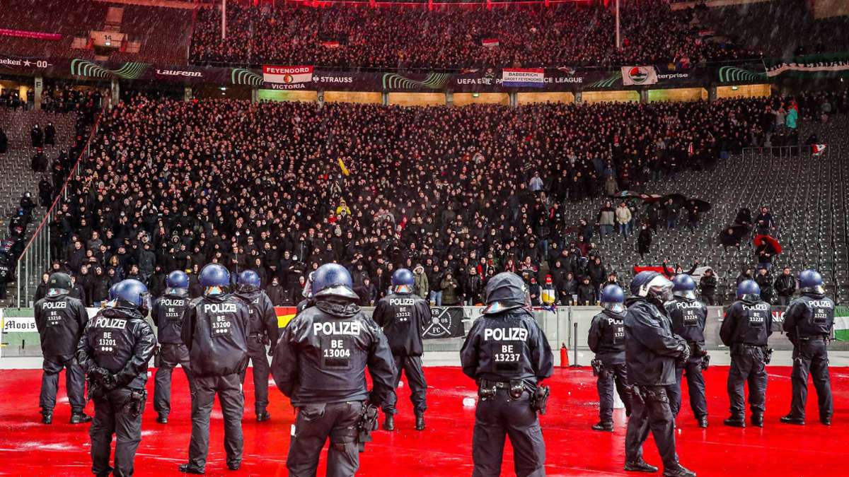 VfB Stuttgart in der Europa League: „Hochrisikospiel“ gegen Feyenoord – wie sich Polizei und VfB vorbereiten