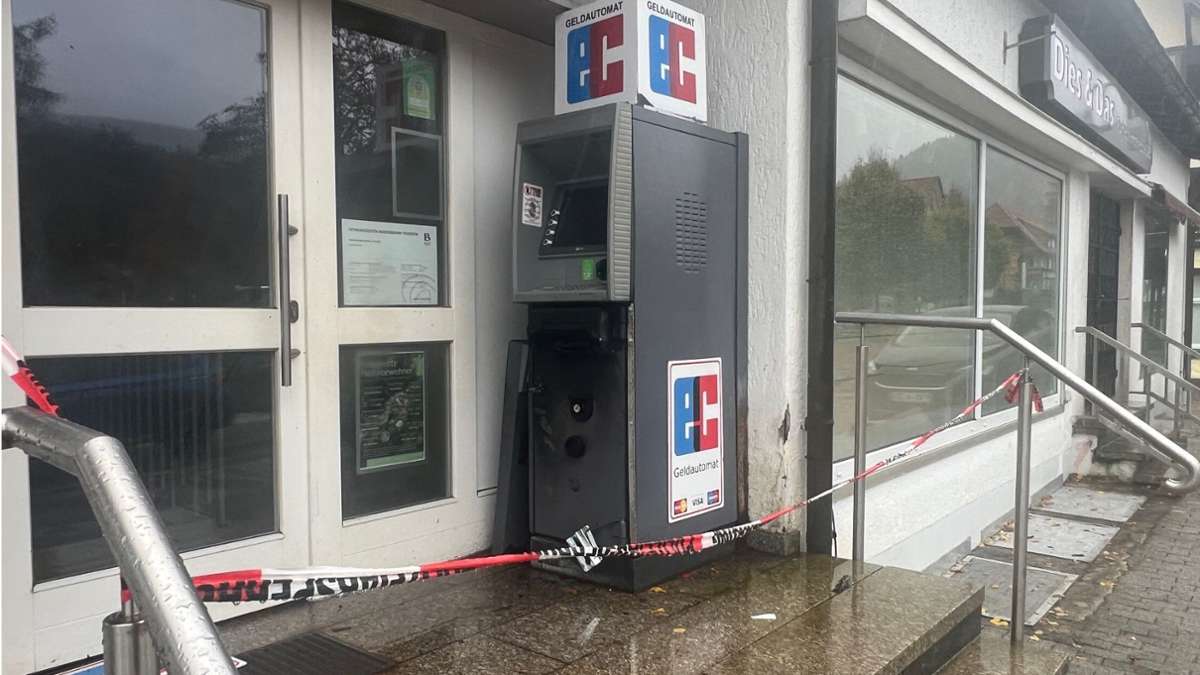Festnahme in Frankreich: 29-Jähriger soll Geldautomaten in Baiersbronn und Triberg gesprengt haben - Baiersbronn & Umgebung