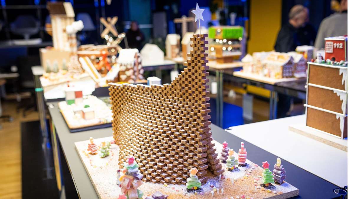 Süße Architektur in Stuttgart: Klare Entscheidung beim Lebkuchenhaus-Wettbewerb in Stuttgart