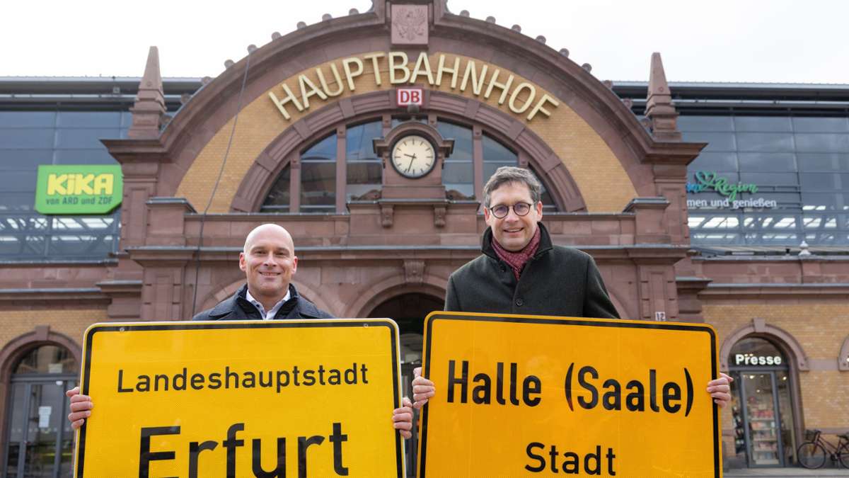 Ansiedlungen: Erfurt oder Halle wollen Konzernzentrale der Deutschen Bahn - Wirtschaft