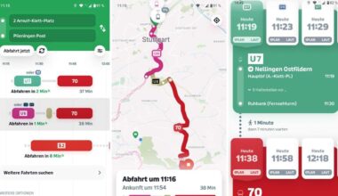 Infos zu Bus und Bahn: Ist die beste Stuttgarter Fahrplan-App aus Kanada?