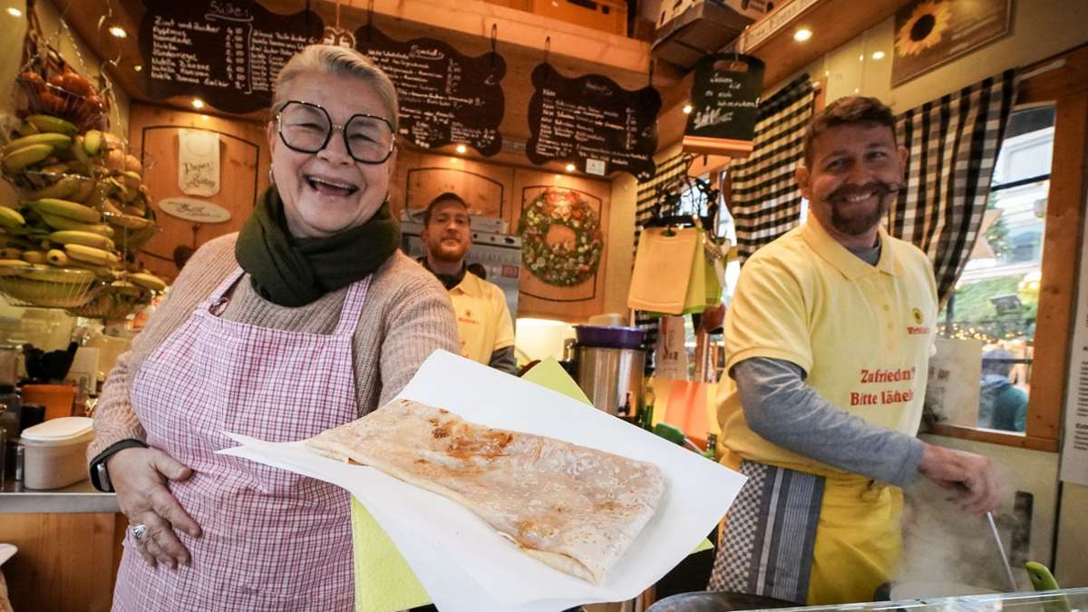 Stuttgarter Weihnachtsmarkt: Matcha, Trüffel, Wild: Diese besonderen Speisen gibt es auf dem Weihnachtsmarkt - Startseite