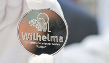 Wilhelma in Stuttgart: Erste Gedenkmedaille seit 50 Jahren: Dieser Wilhelma-Liebling ist das Motiv