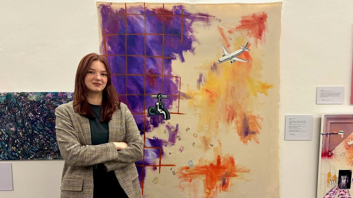 Meppenerin zeigt eigenes Kunstwerk in Kunsthalle Bremen