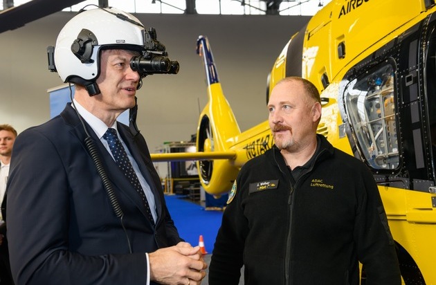 ADAC Luftrettung mit Innovationen auf der European Rotors