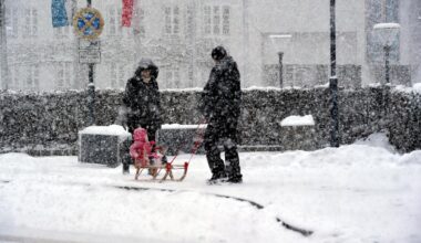 Wann fällt der erste Schnee in der Region Augsburg?