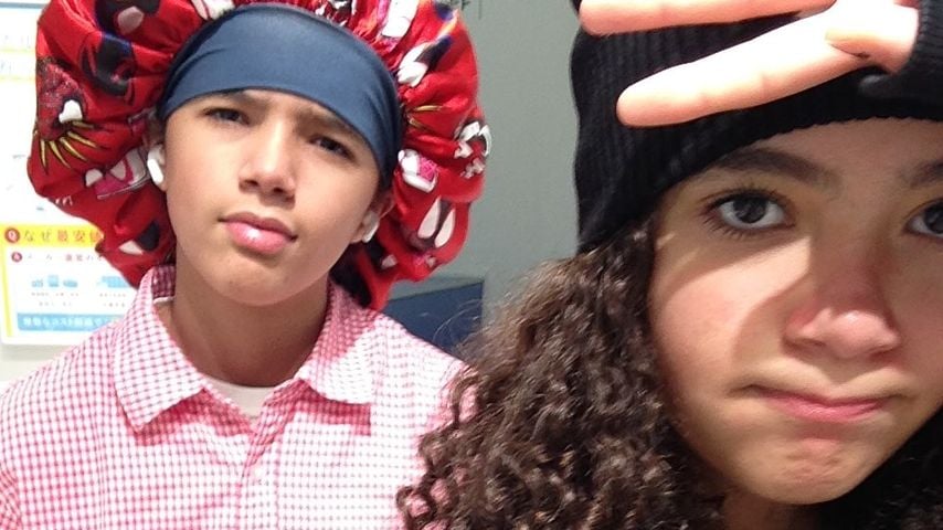 Die Geschwister Moroccan und Monroe Cannon