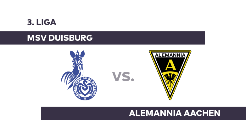 MSV Duisburg - Alemannia Aachen: Ist die Schlappe verdaut? - 3. Liga