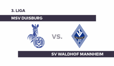 MSV Duisburg - SV Waldhof Mannheim: Duisburg will Trendwende einleiten - 3. Liga
