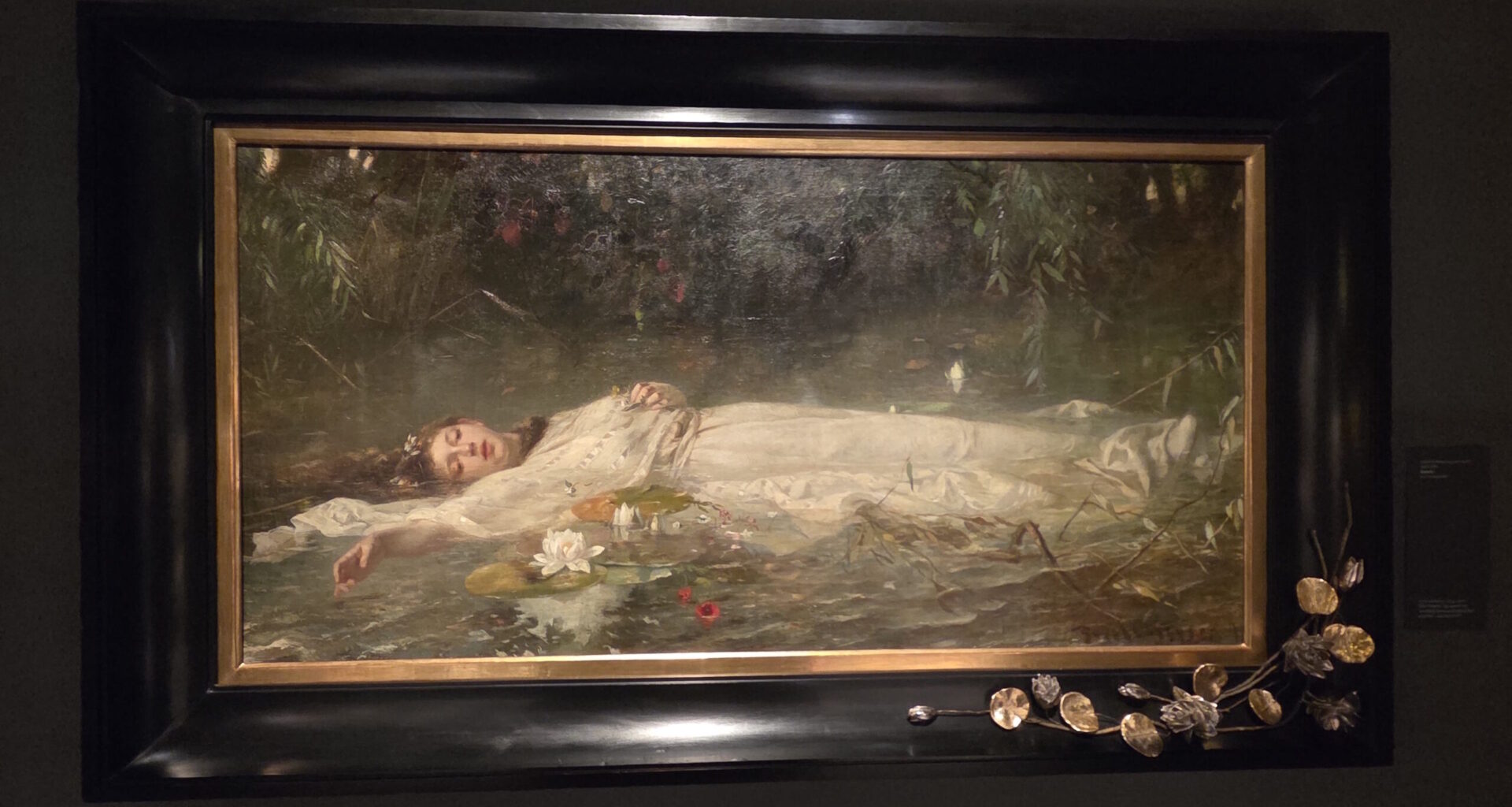 Museum Wiesbaden, "Ophelia" von Friedrich Heyser
