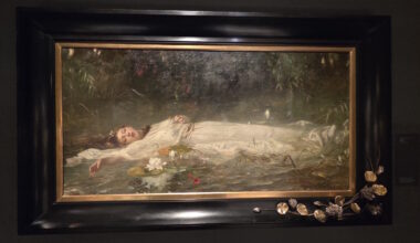 Museum Wiesbaden, "Ophelia" von Friedrich Heyser