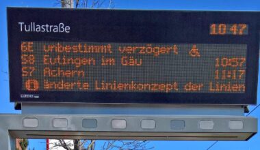 AVG erneuert Leitsystem in Karlsruhe