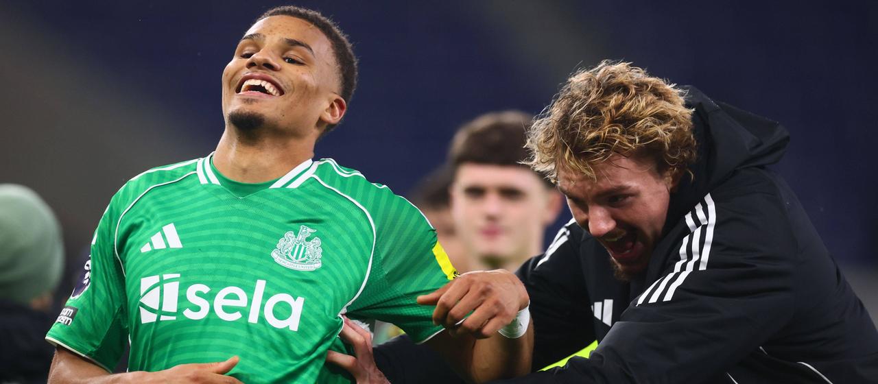 Treffen beide für Newcastle - Malick Thiaw (l.) und Nick Woltemade