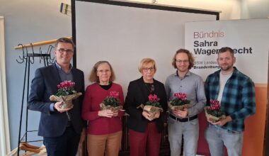 BSW-Kreisvorstand in Brandenburg an der Havel konstituiert sich und gratuliert Daniel Keip