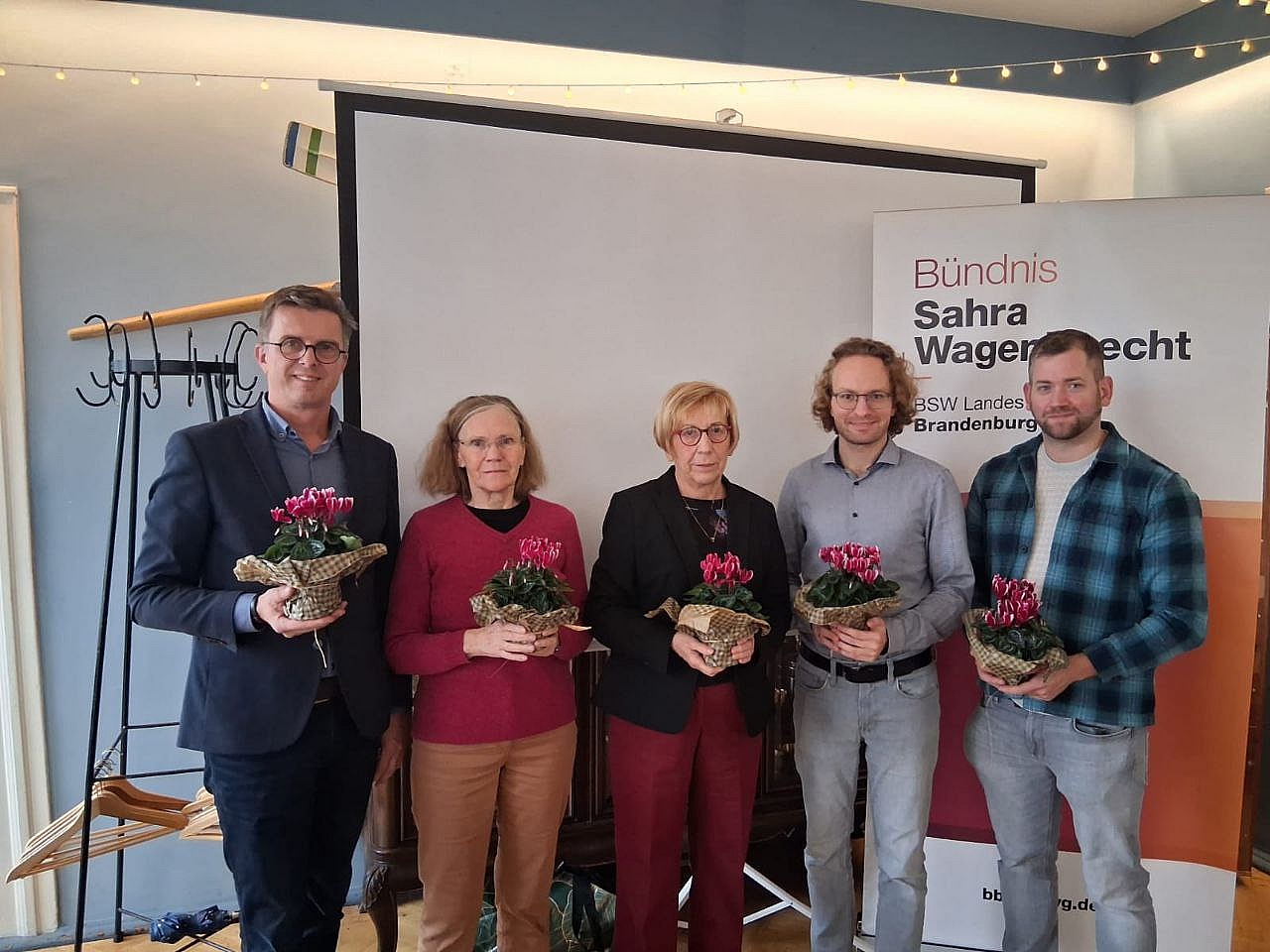 BSW-Kreisvorstand in Brandenburg an der Havel konstituiert sich und gratuliert Daniel Keip