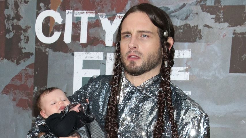 Nico Tortorella mit seiner Tochter Kilmer Dove