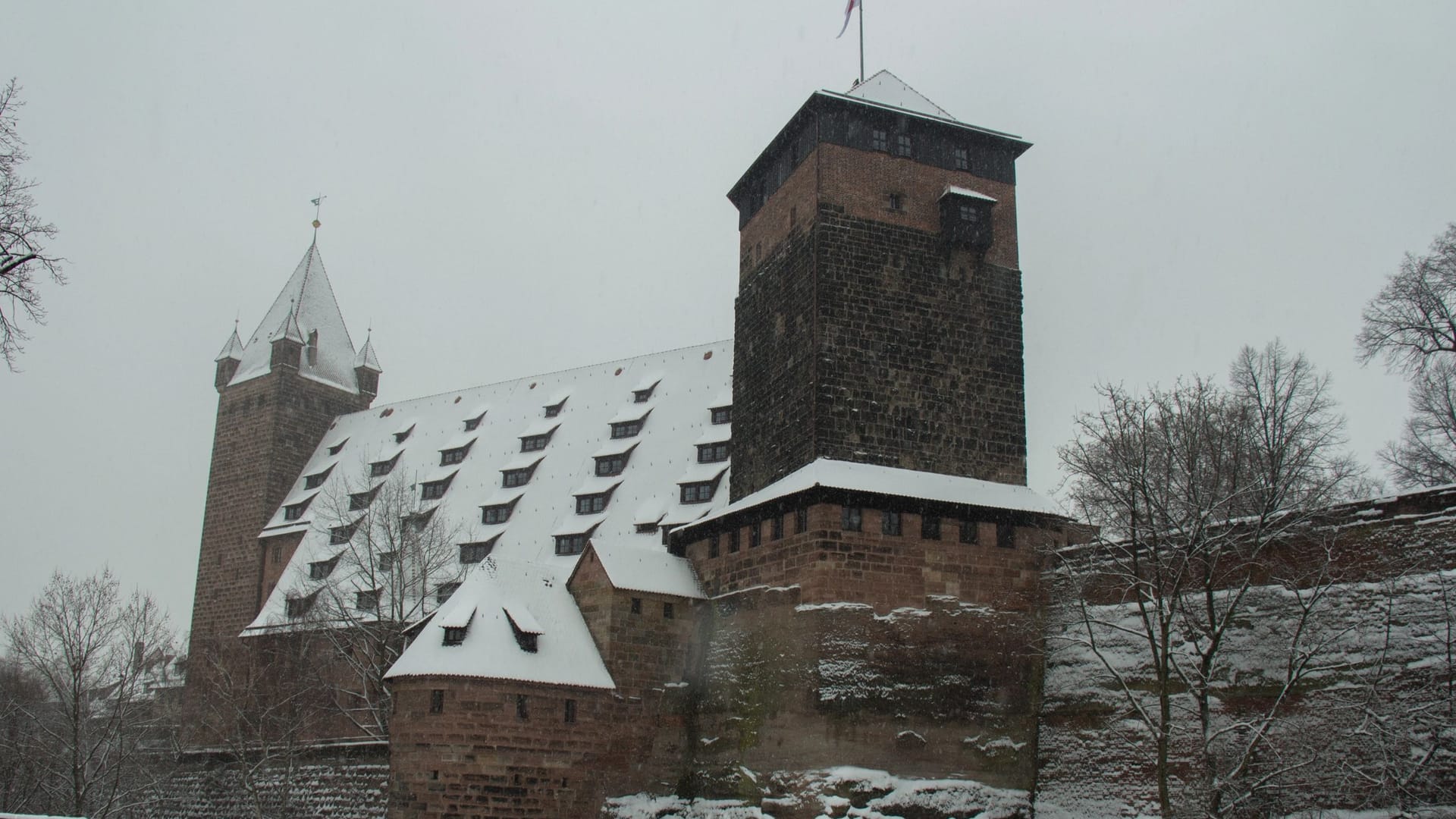 Nuremberg Castle in winter time. Bavaria, Germany. Nuremberg Castle in winter time. Bavaria, Germany.
