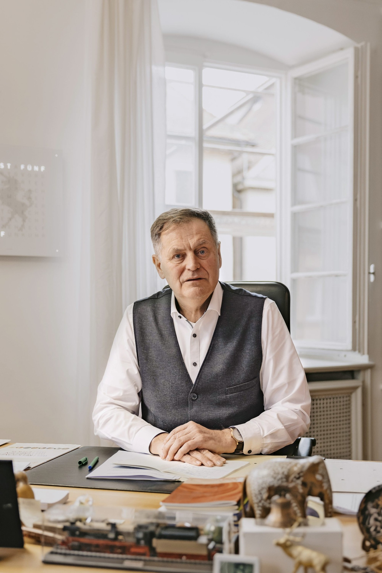 Oberbürgermeister Arnold (CDU) hat einst selbst in der Härterei gearbeitet, die Bosch später schloss.