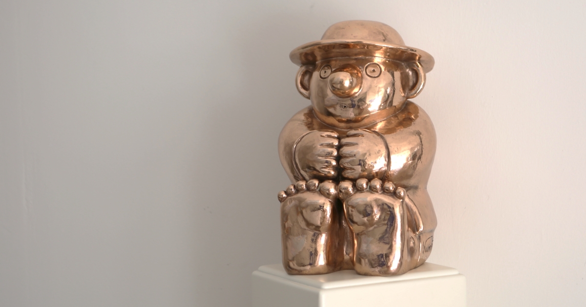 Gottfried Kumpf - Familientreffen seiner vielen Lieblinge aus Bronze