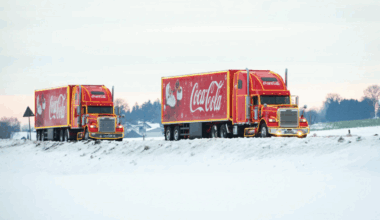 Weihnachtstrucks machen Halt in Karlsruhe