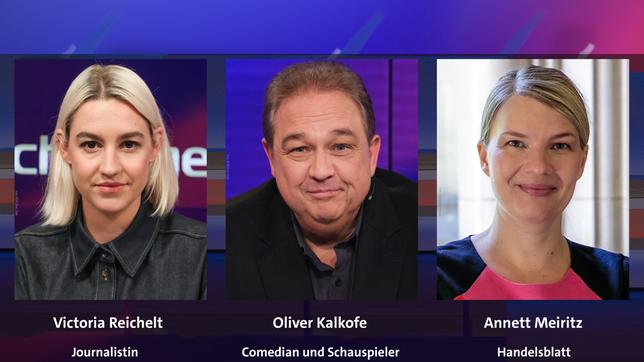 Victoria Reichelt, Oliver Kalkofe und Annett Meiritz (v.l.n.r.)