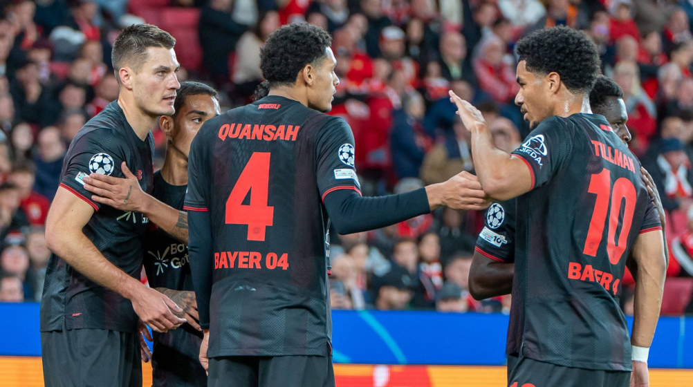 Champions League: Bayer Leverkusen überzeugt mit junger Startelf – Mourinho motzt Champions League: Bayer Leverkusen überzeugt mit junger Startelf – Mourinho motzt
