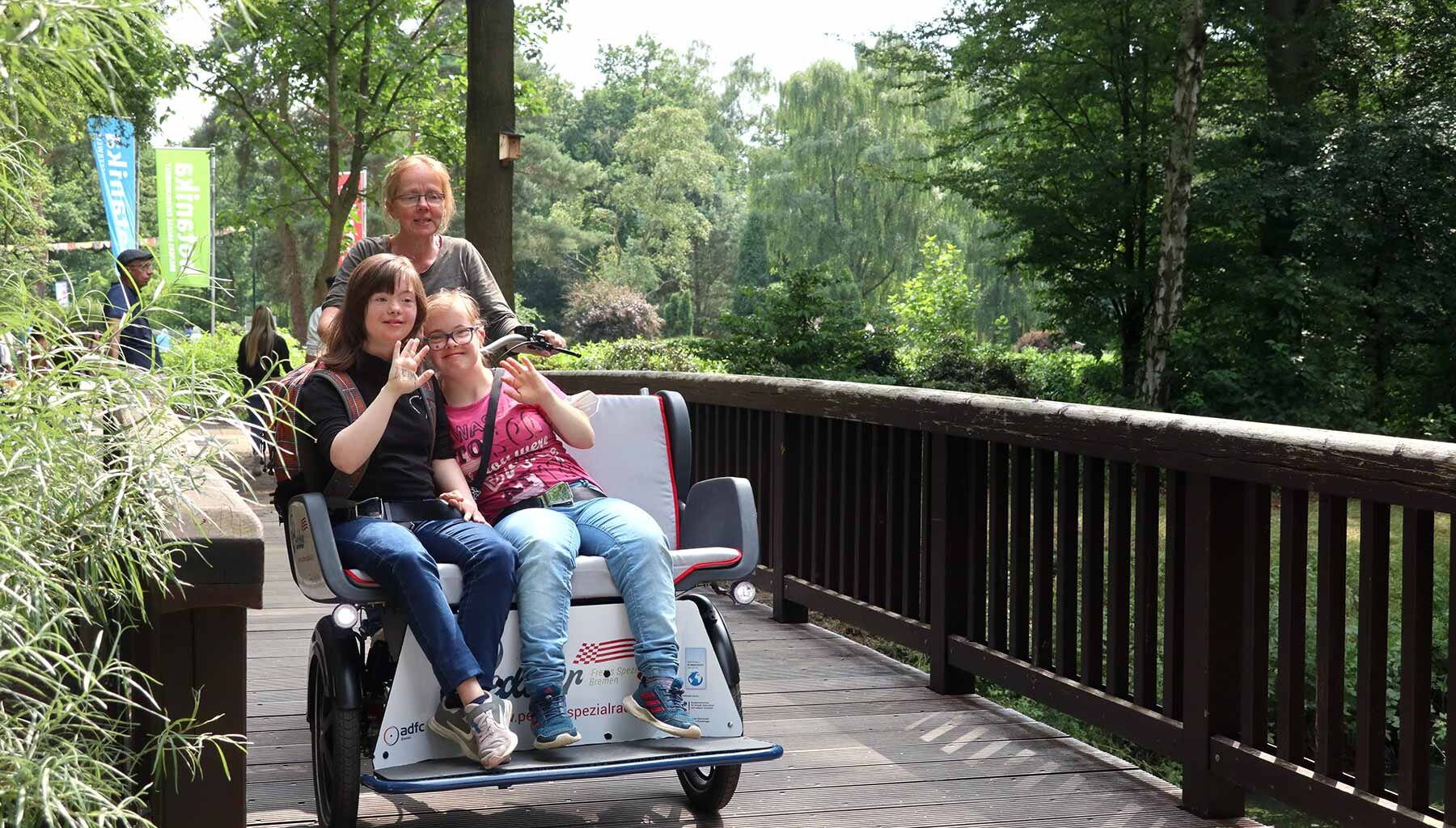 Das Pedder Spezialrad erfreut sich großer Beliebtheit