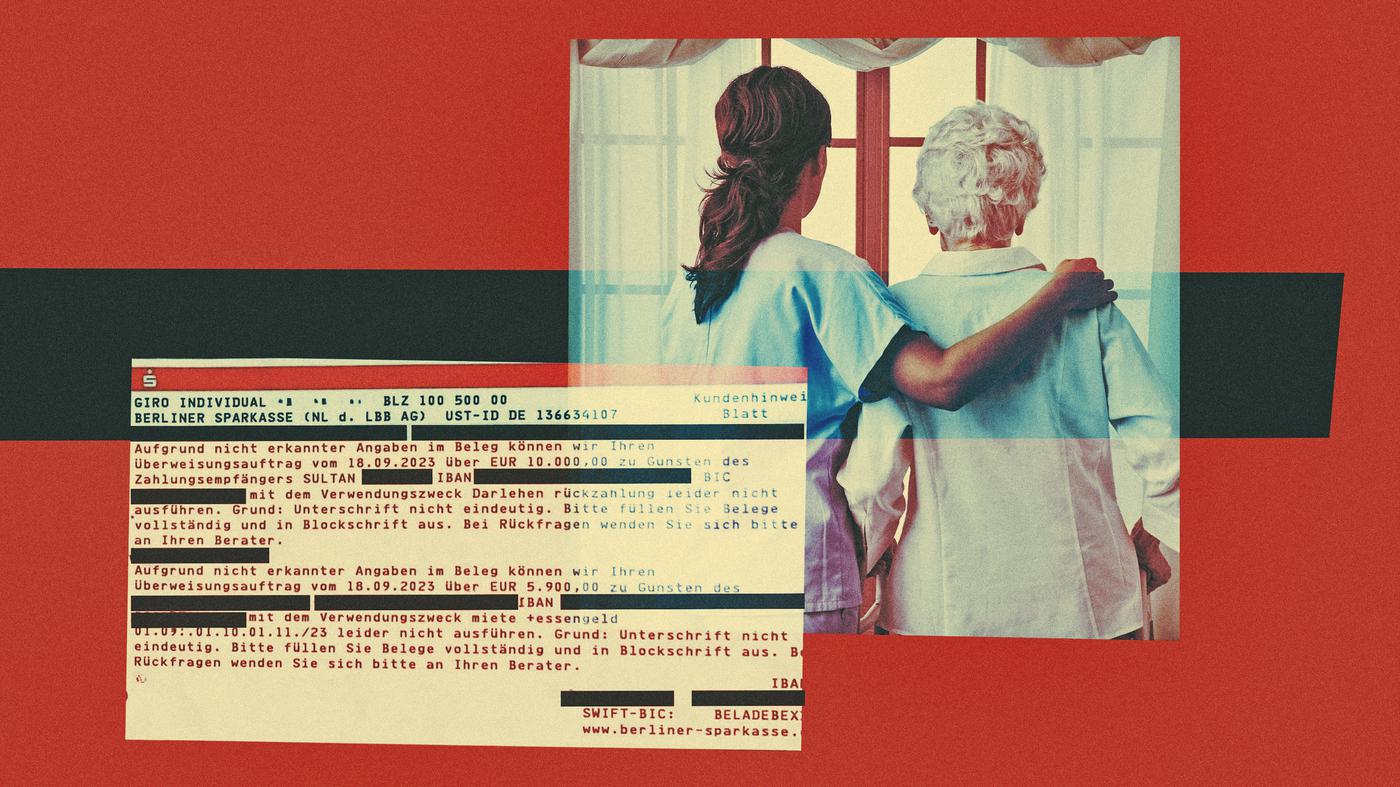 Wie eine Seniorin in Berlin wohl fast 70.000 Euro an einen Pflegedienst verlor