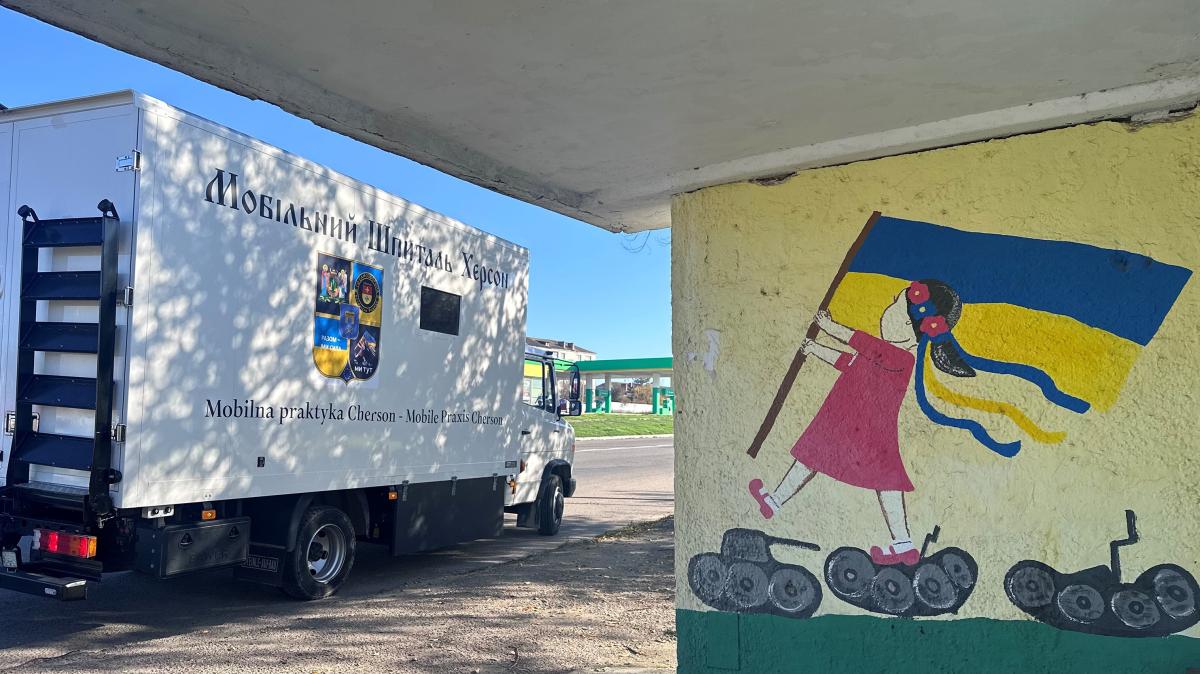 Hilfe für die Ukraine aus Augsburg: Rollende Arztpraxis für Cherson