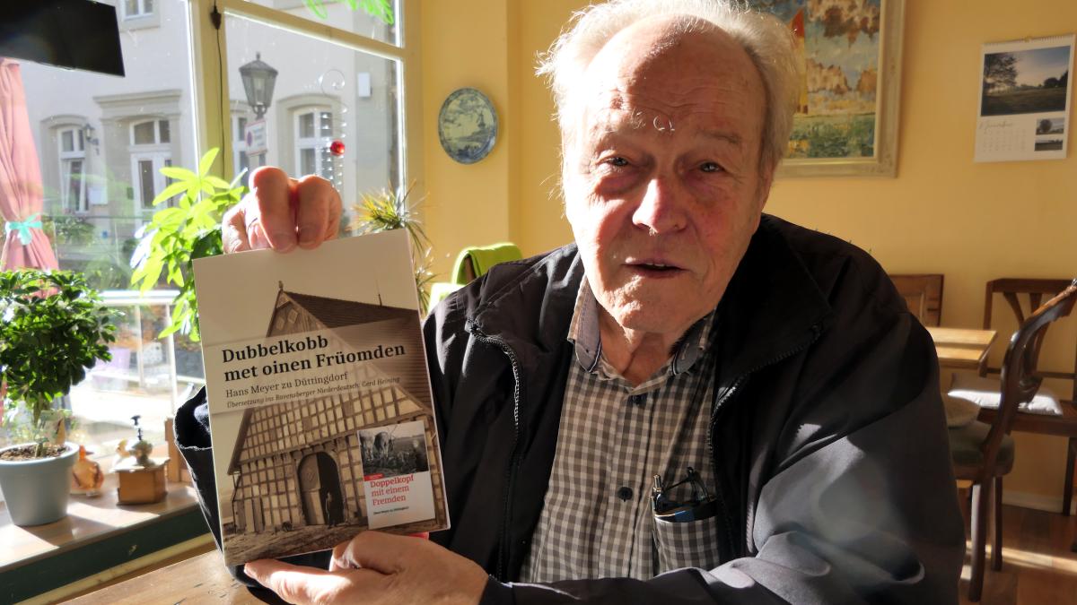 Gerhard Heining aus Spenge kämpft für Erhalt des Plattdeutschen