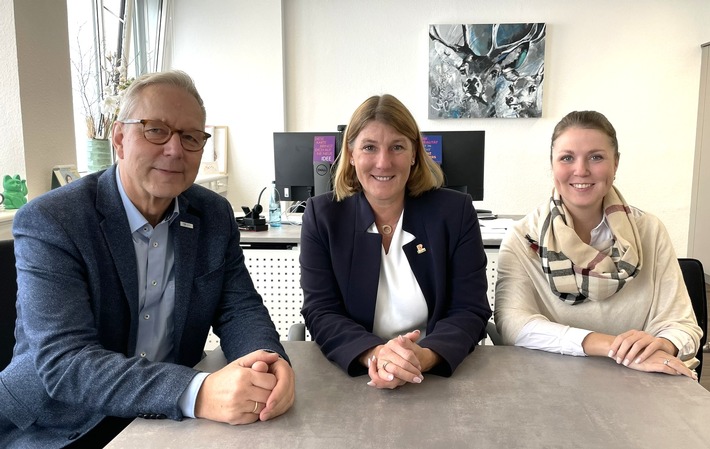 POL-DO: Polizeipräsident Gregor Lange zu Antrittsbesuch bei neuer Bürgermeisterin in Lünen - Grundstein für ein gemeinsames Sicherheitsleitbild gelegt