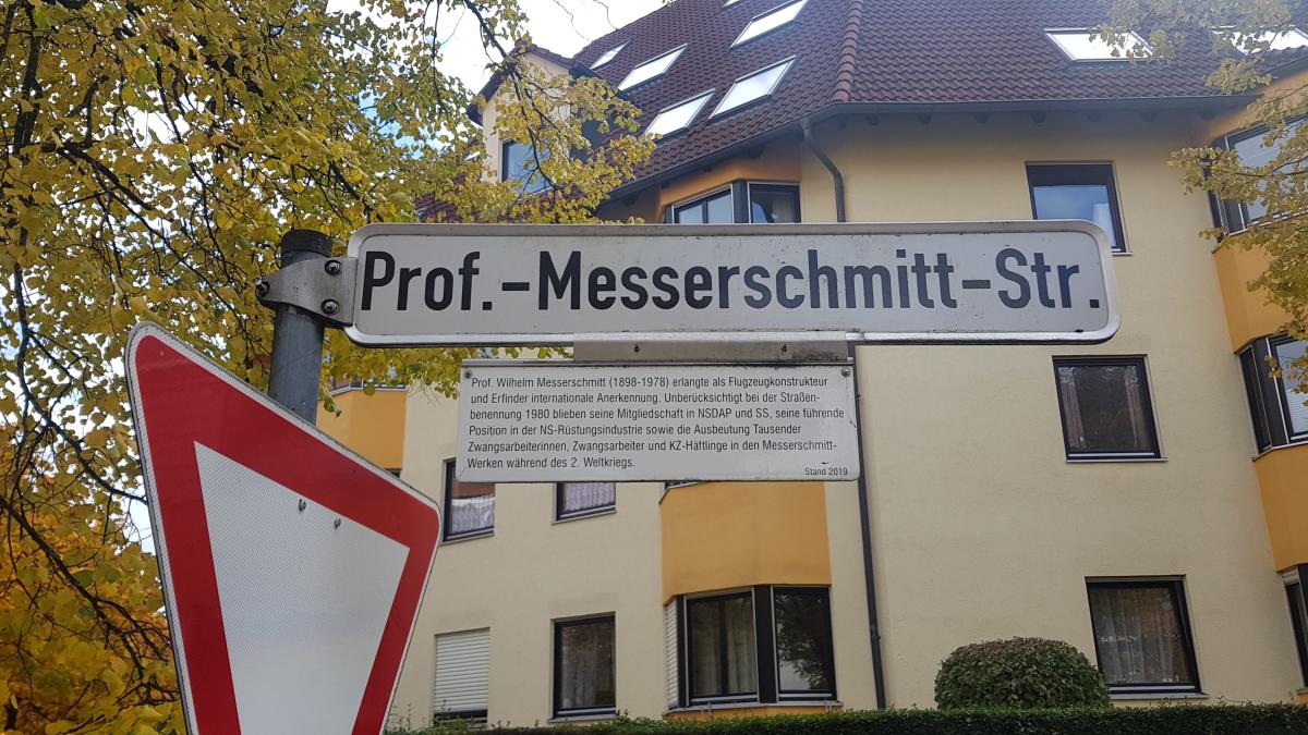 So geht Augsburg mit umstrittenen Straßennamen um