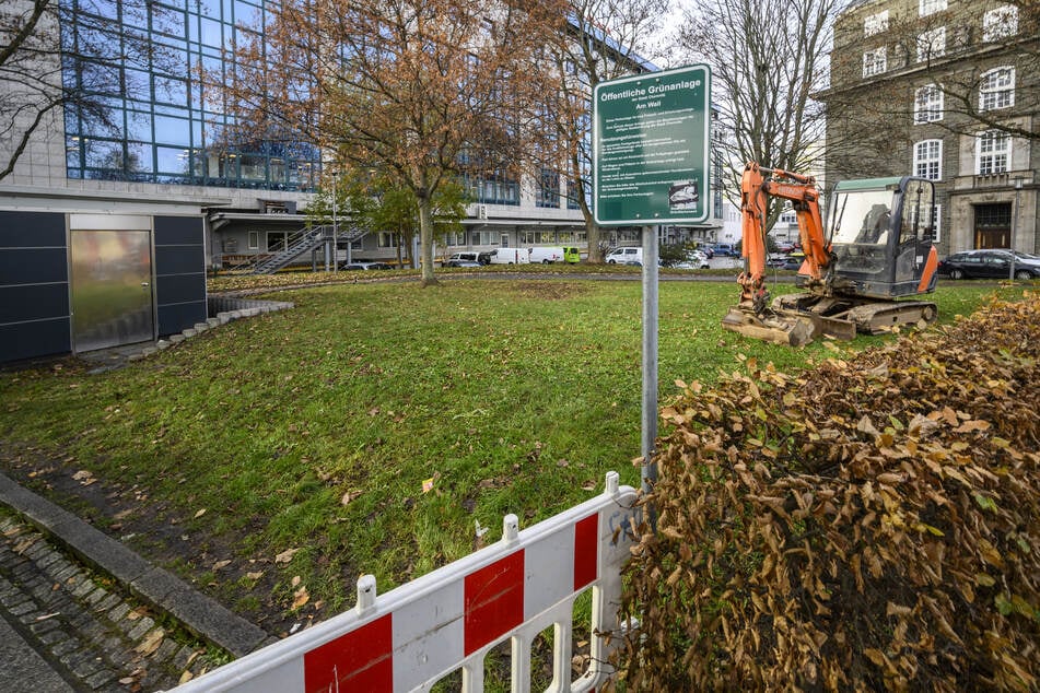 Hier entsteht Sachsens erste "Toilette für alle" - die Bauarbeiten am Johannisplatz beginnen.