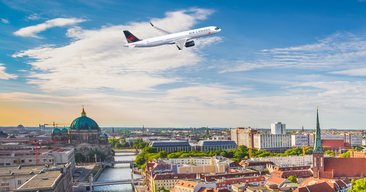 Air Canada fliegt mit dem Airbus A321 XLR nach Berlin