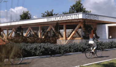 Fahrradparkhaus und Umfrage zur Innenstadt in Greven