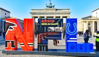 NFL-Spiel in Berlin: NFL-Spiel in Berlin: Colts vs. Falcons, 72.000 Zuschauer erwartet