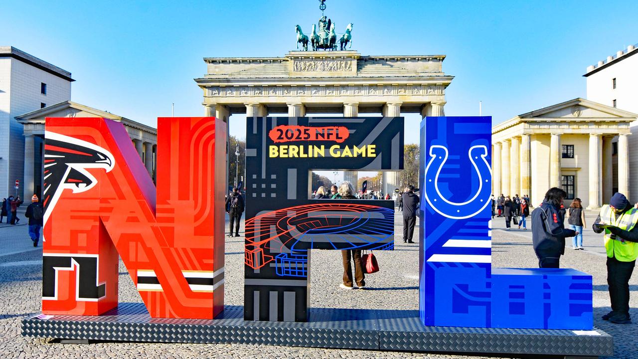 NFL-Spiel in Berlin: NFL-Spiel in Berlin: Colts vs. Falcons, 72.000 Zuschauer erwartet