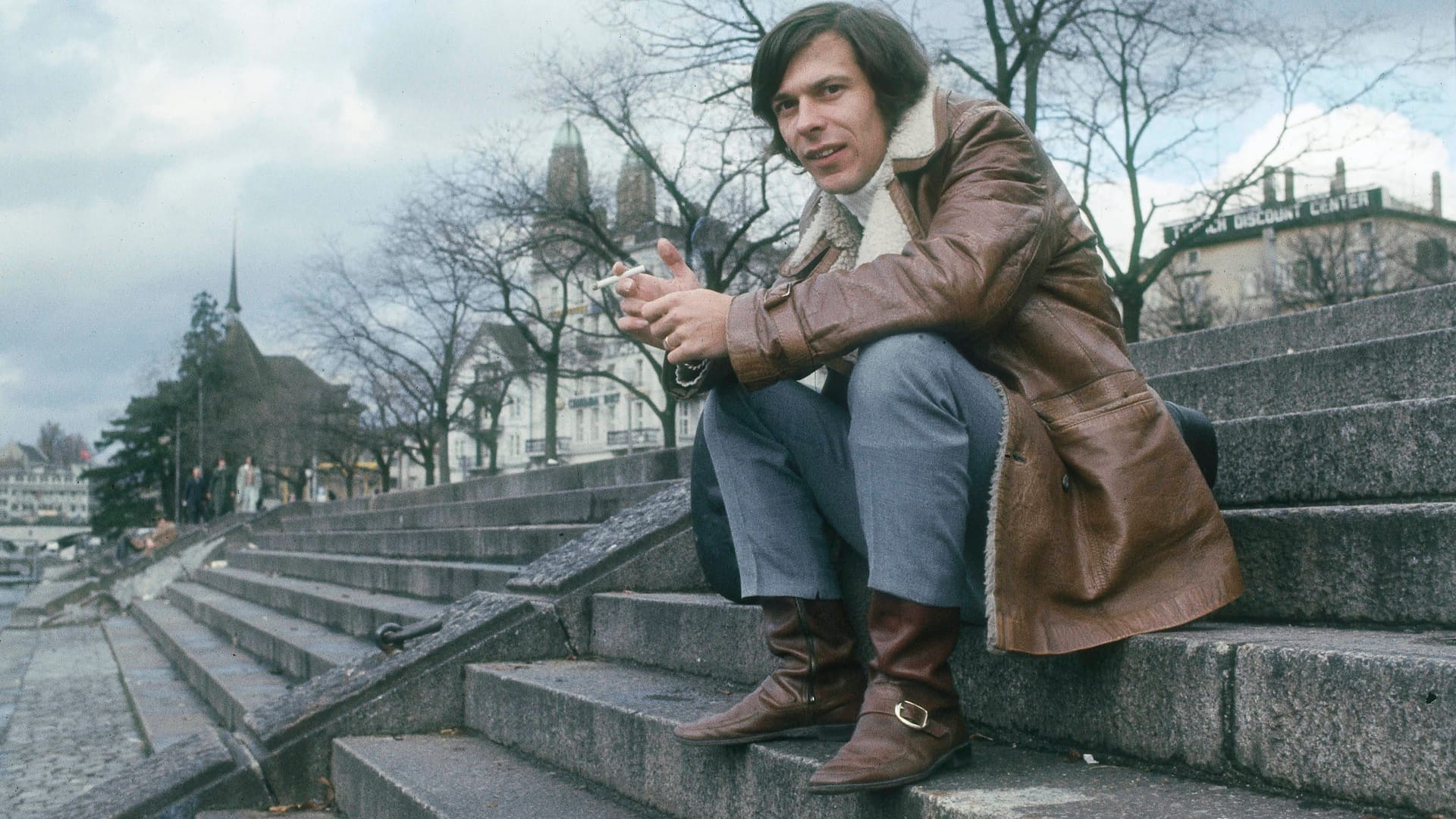 Reinhard Mey um 1970: Zu dieser Zeit entstand sein Song "In meinem Garten".