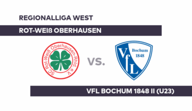 Rot-Weiß Oberhausen - VfL Bochum 1848 II (U23): Pflichtangelegenheit für Oberhausen - Regionalliga West