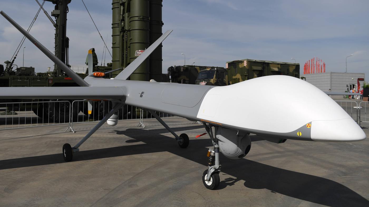 In Russlands „Orion“-Drohne sollen etliche westliche Bauteile stecken