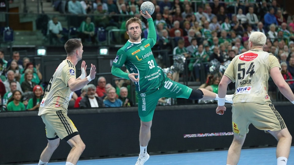 Handball: SC DHfK Leipzig erkämpft sich Remis gegen Hannover-Burgdorf