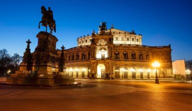 Fünf Verletzte in Semperoper Dresden: Während Proben abgestürzt