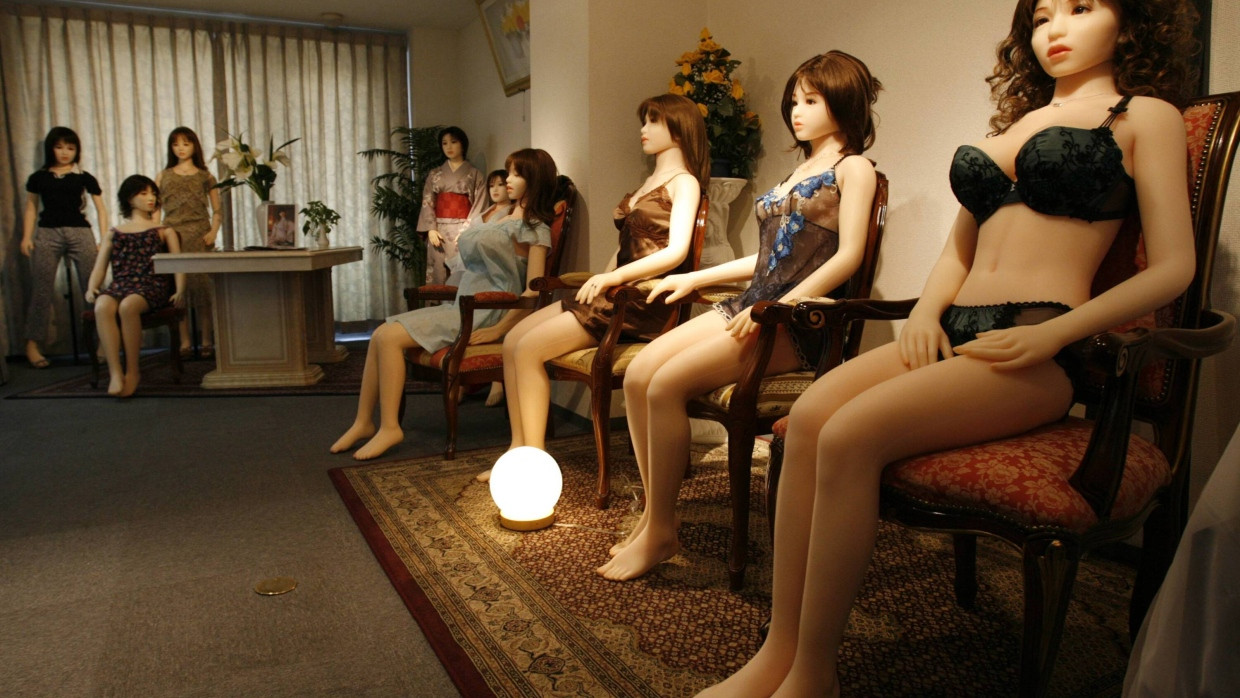 Sexpuppen in einem Ausstellungsraum in Tokio, Japan (Symbolbild)