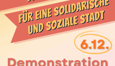 Demi in Karlsruhe von solidarischem Bündnis