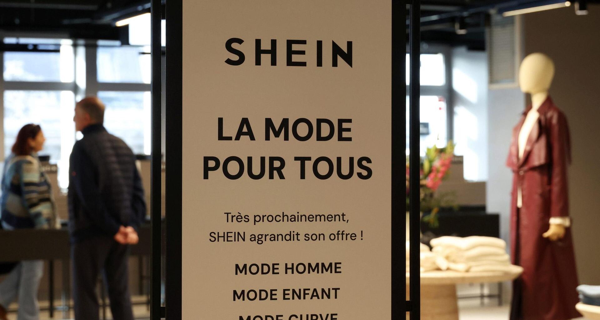 Laden des Fast-Fashion-Konzerns Shein in Paris.