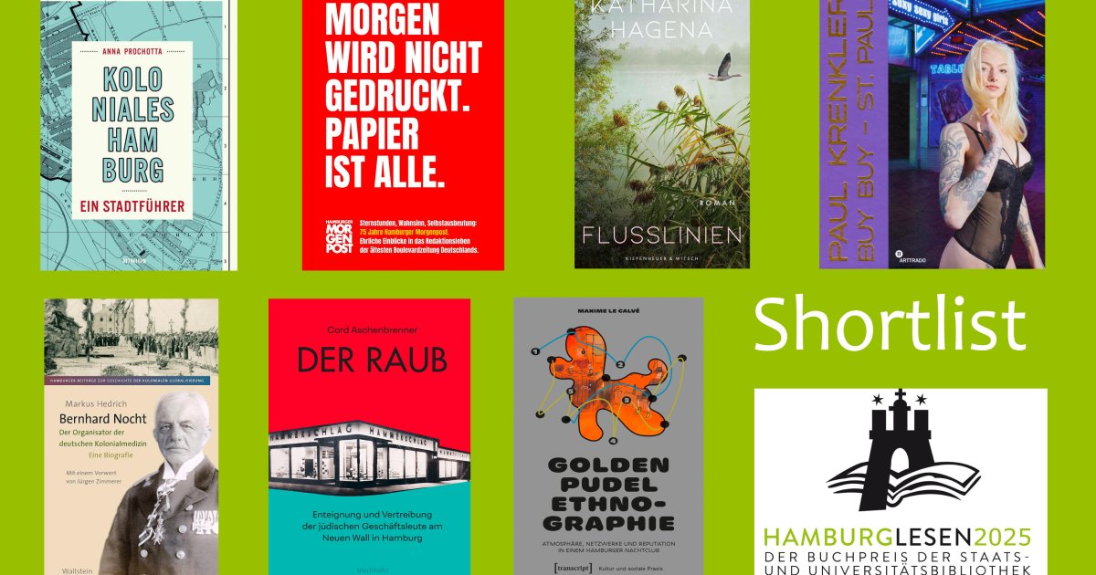 Bestes Hamburg-Buch wird ausgezeichnet