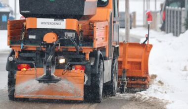 Winterdienst sorgt für reibungslosen Berufsverkehr trotz Schneefall