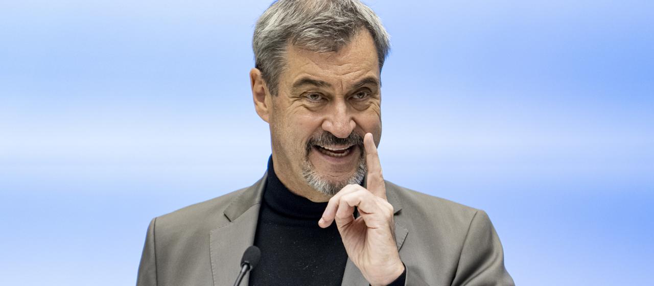 CSU-Chef Markus Söder (Archivbild).